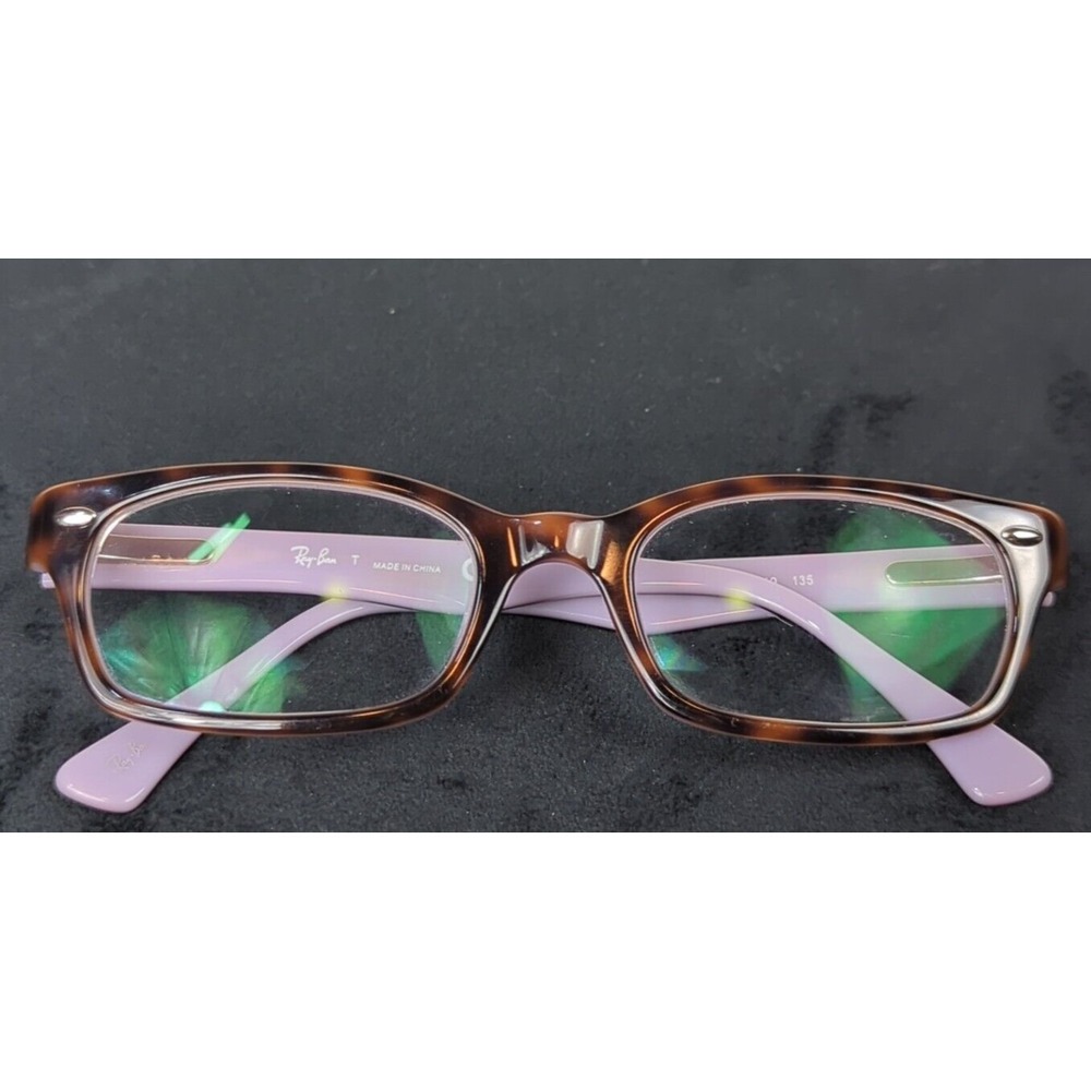 Ray Ban RB5150 5240‎ Eyeglasses Frames Purple Tortoise Rectangle 50-19-135